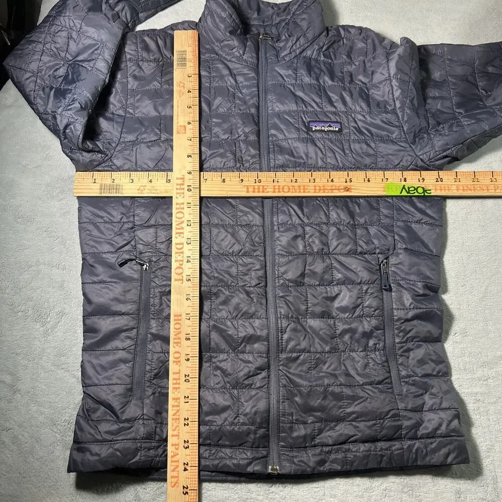 Patagonia Nano Puff Jacket Mens Small 84212 Navy Quilted Puffer Coat Outdoors - Picture 15 of 16